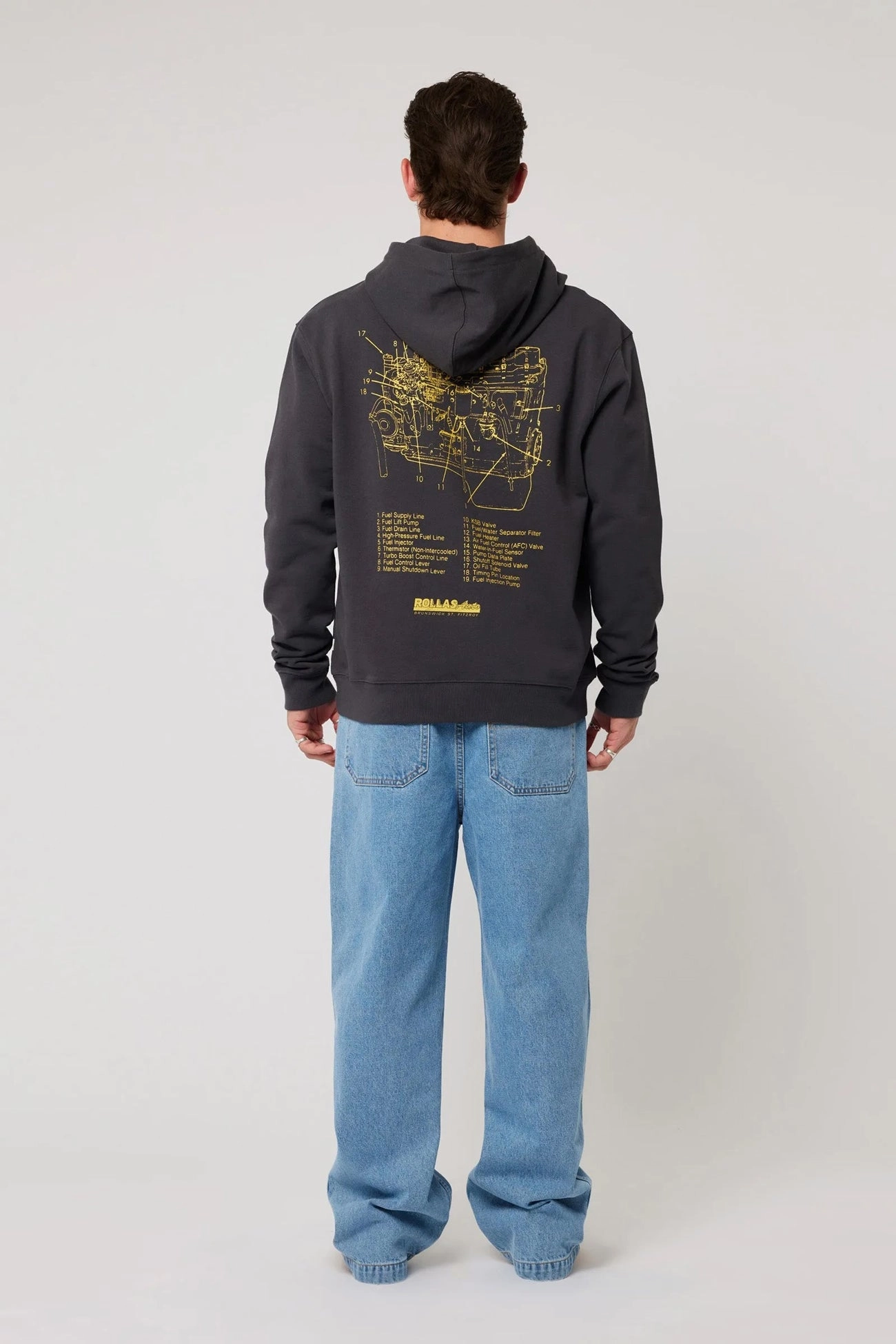 Shift Hoodie Sulphur Black Warm Layer Option Quick Release Fasteners