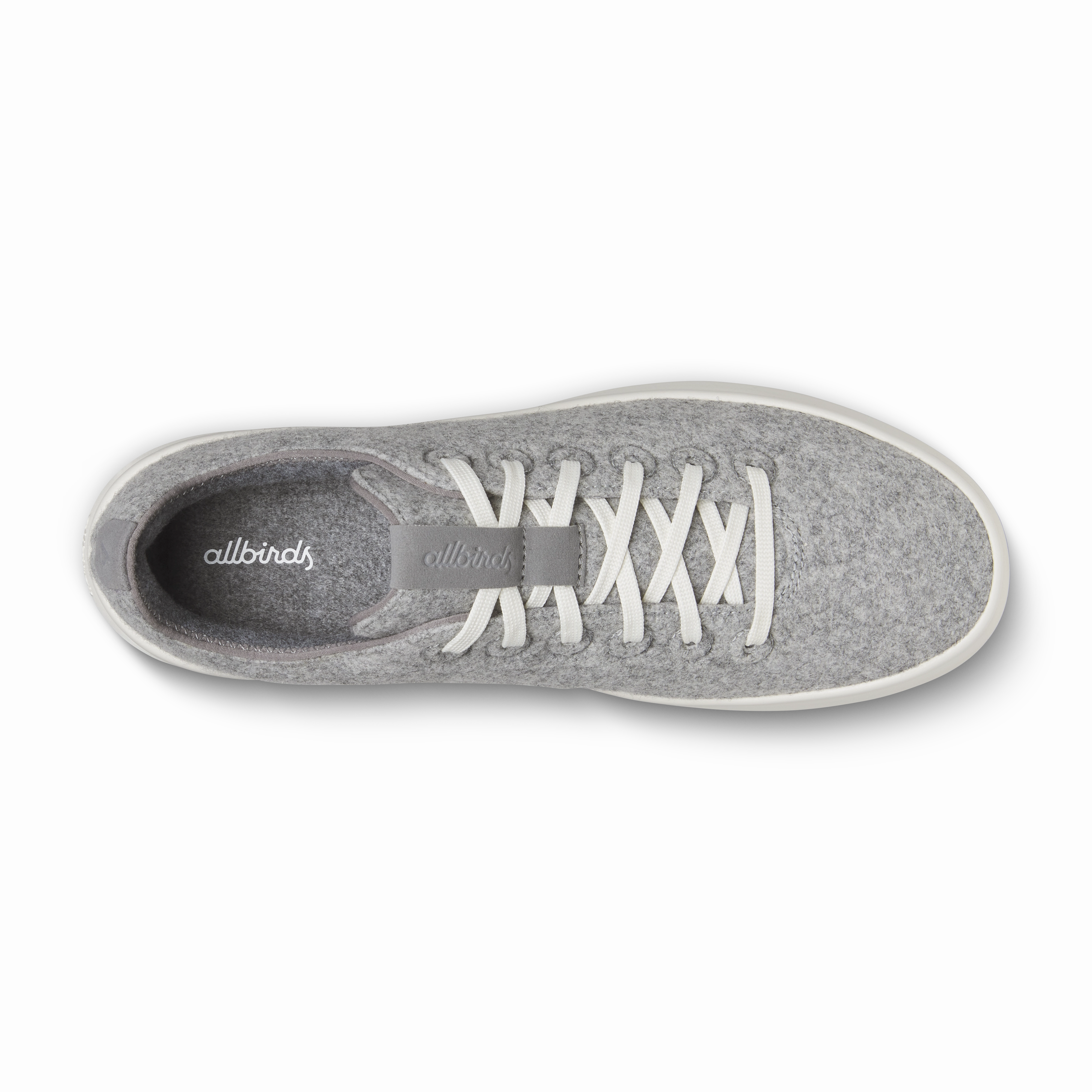 Reliable Wear Supportive Comfort Men's Wool Cruiser - Light Grey (Natural White Sole)