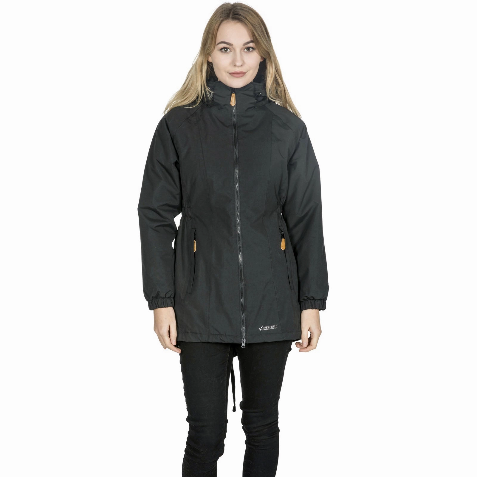 Pattern Print Trespass Womens Celebrity Fleece Lined Parka Jacket