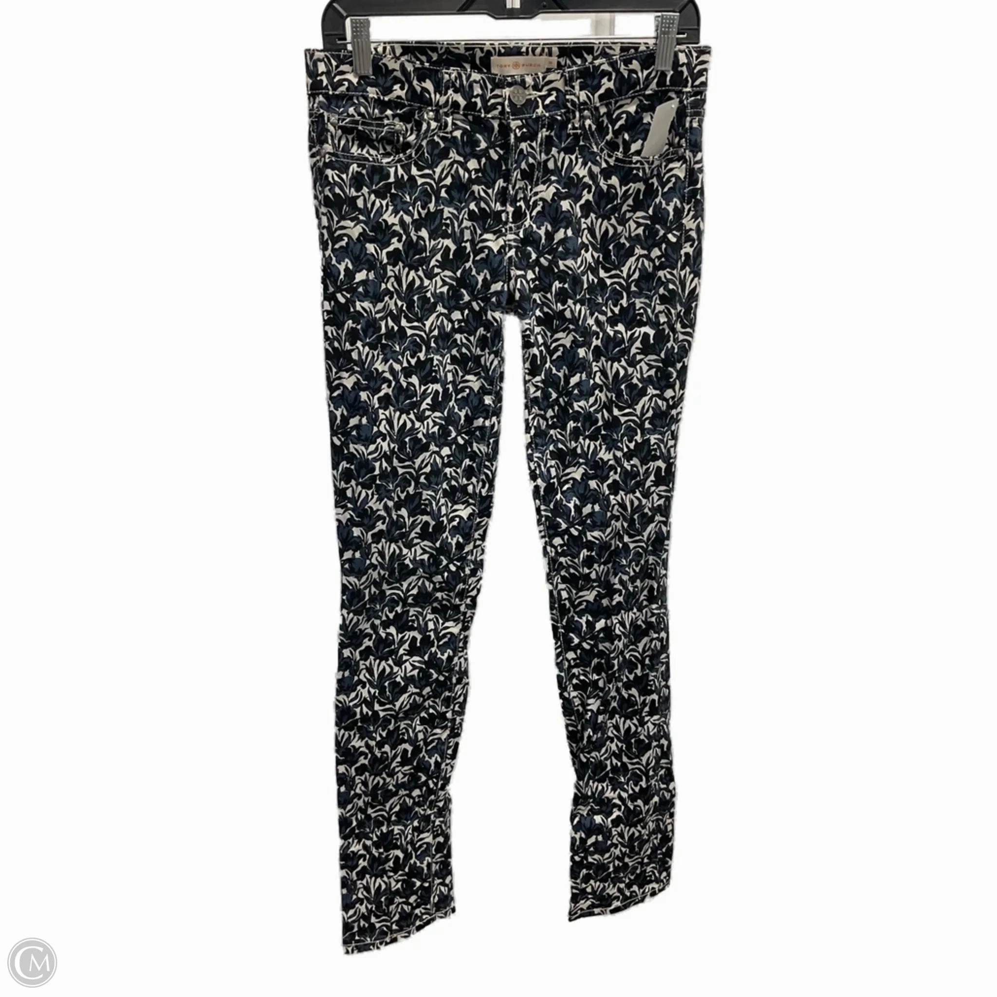 Resilient material Jeans Designer By Tory Burch In Multi-colored, Size: 2