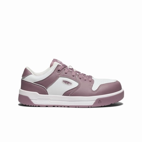 Neutral Colors Daily Wear Women's Overton Work Shoe (Carbon Toe)  |  Toadstool/Star White
