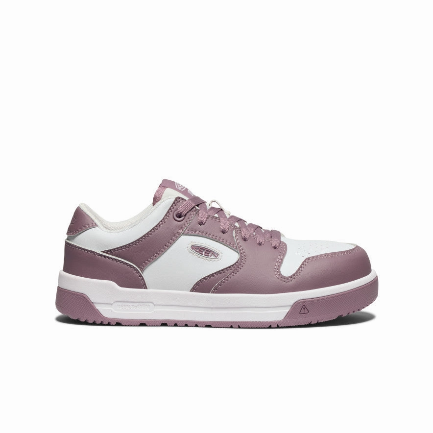 Night Run Women's Overton Work Shoe (Carbon Toe)  |  Toadstool/Star White