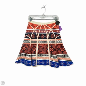 Skirt Designer By Diane Von Furstenberg In Blue & Orange, Size: 4 Durable Stitching