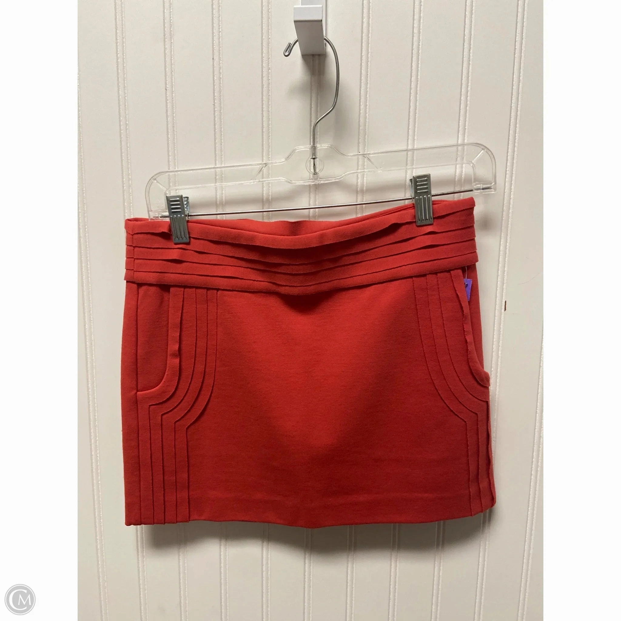 Skirt Designer By Diane Von Furstenberg In Red, Size: 0 All Season