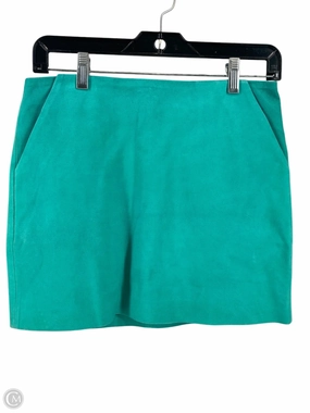 Soft Tones Reimagined Classic Skirt Designer By Diane Von Furstenberg In Teal, Size: 2
