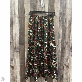 Skirt Designer By Halston In Multi-colored, Size: M Elastic hem