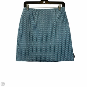 Skirt Designer By Hutch In Blue & Brown & White, Size: S Luxury Trim Classic Appeal