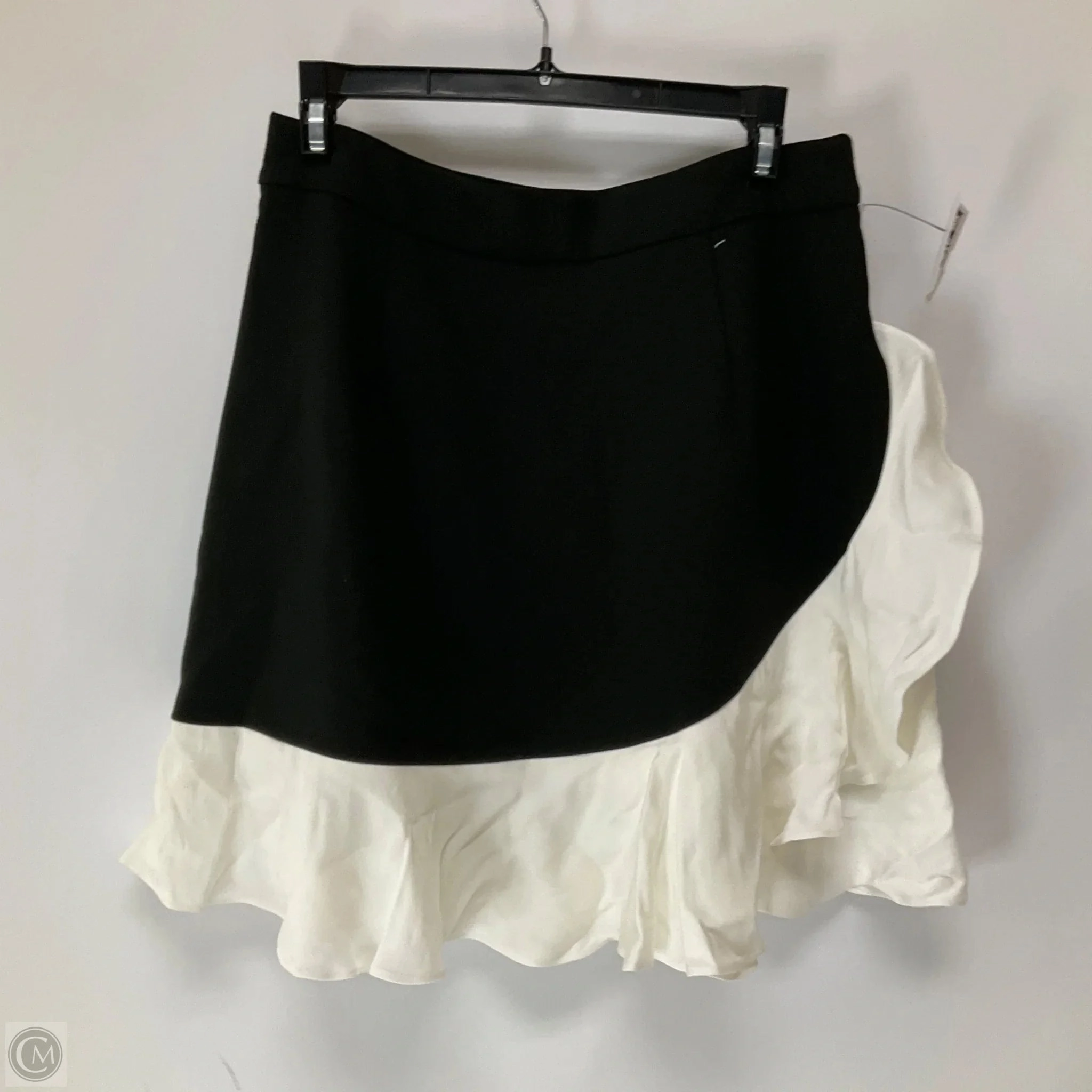 Skirt Designer By Kate Spade In Black & White, Size: 6 Refined Texture
