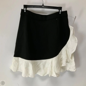 Skirt Designer By Kate Spade In Black & White, Size: 6 Refined Texture