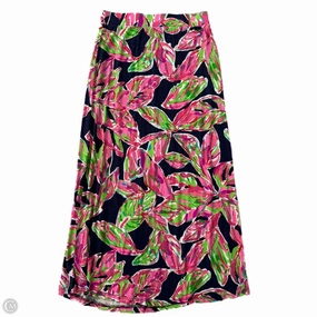 Print Mix Minimal Vibes Skirt Designer By Lilly Pulitzer In Blue & Pink, Size: S