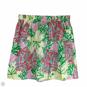 Light Motion Maximalist look Skirt Designer By Lilly Pulitzer In Multi-colored, Size: S