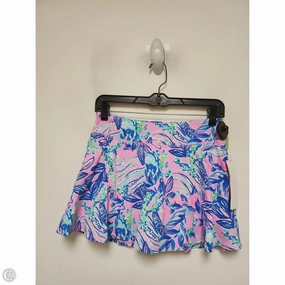 Moisture Wicking Textile Skirt Designer By Lilly Pulitzer In Multi-colored, Size: Xs