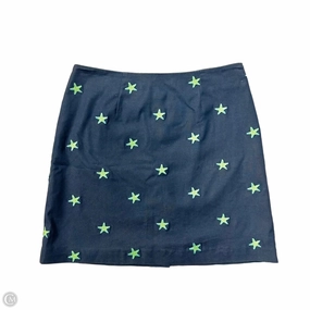 beaded embellishment color block Skirt Designer By Lilly Pulitzer In Navy, Size: 6