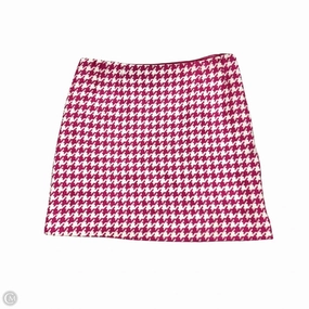 Urban Pulse Skirt Designer By Lilly Pulitzer In Pink & White, Size: S