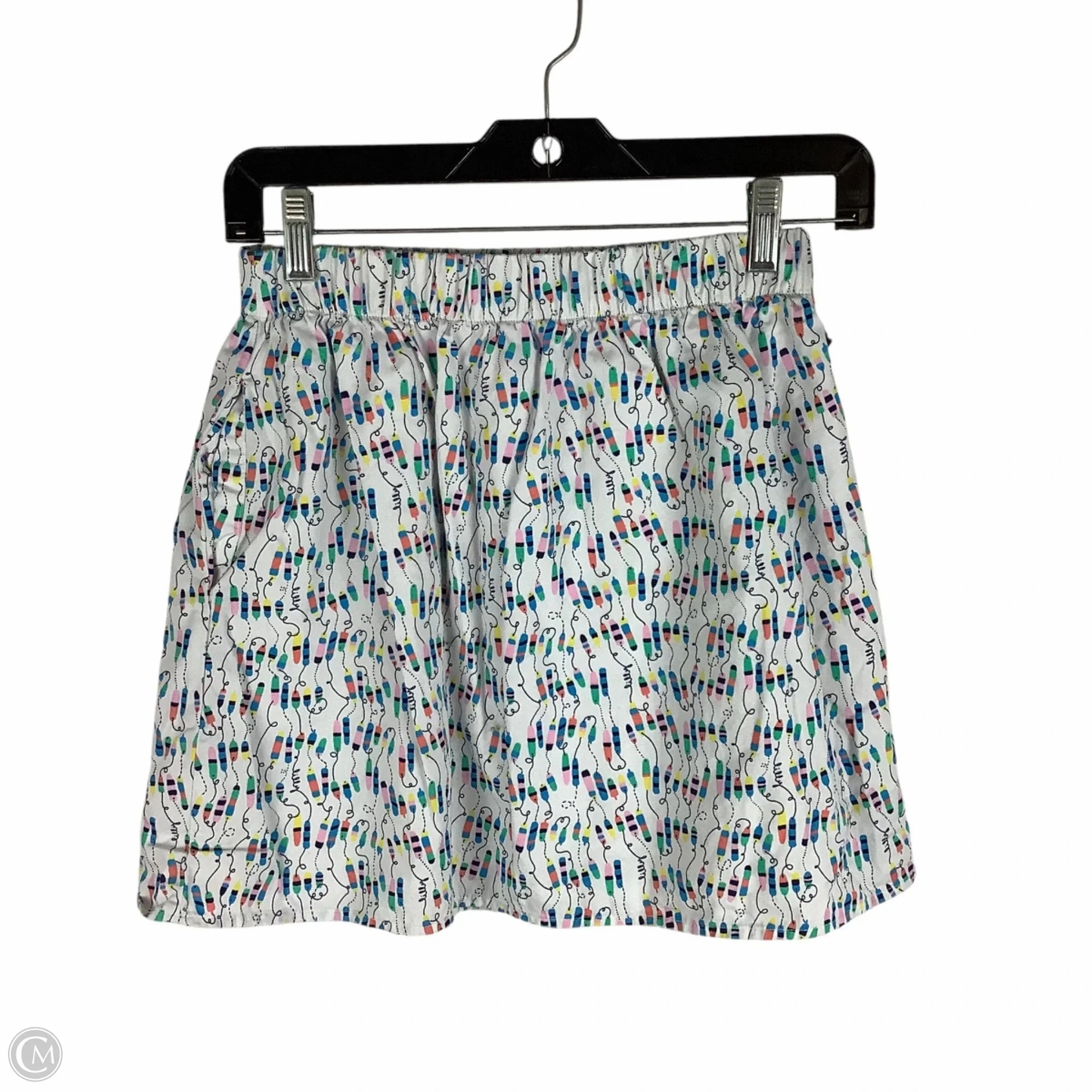 Cool Tone birthday party Skirt Designer By Lilly Pulitzer In White, Size: Xs