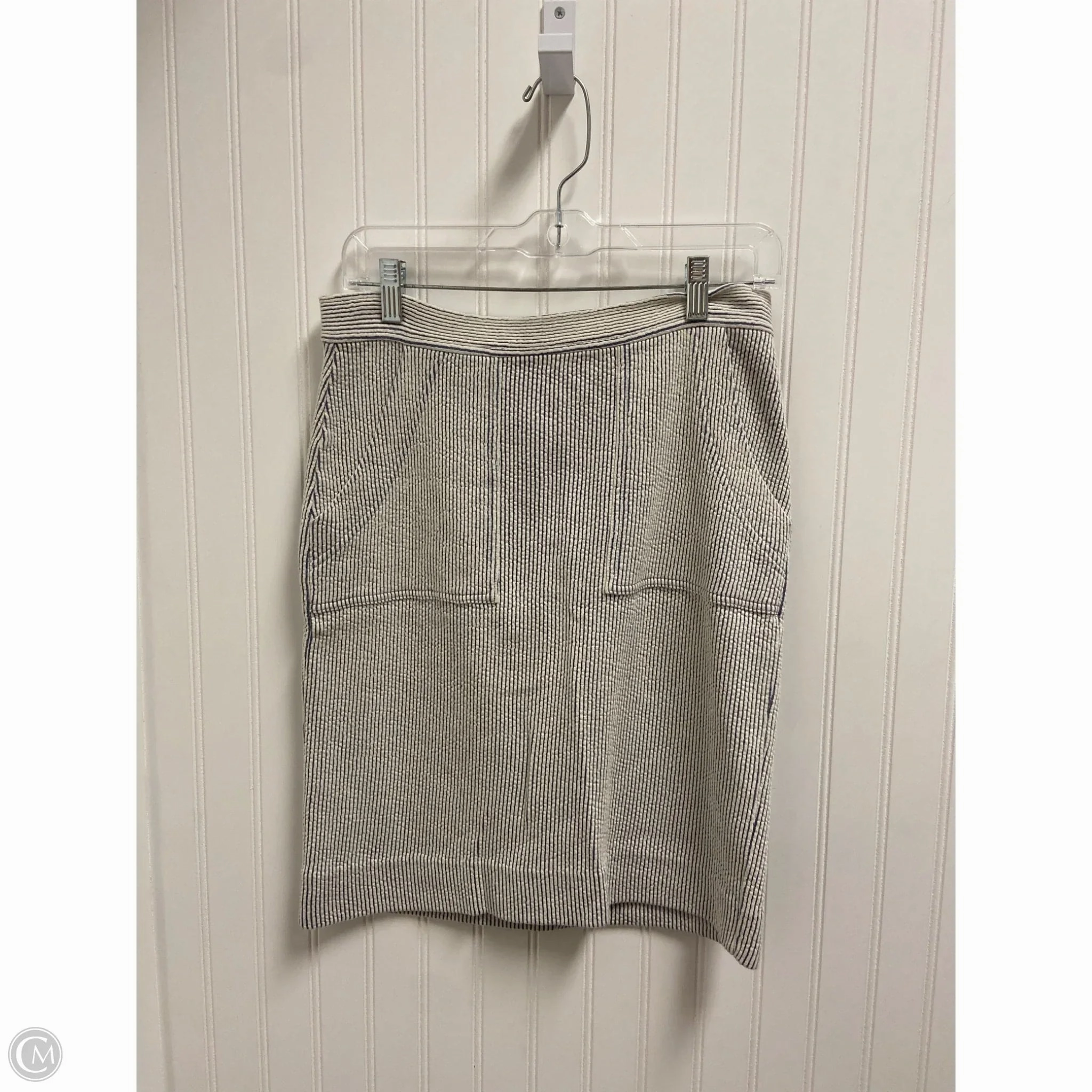 Machine washable Skirt Designer By Marc By Marc Jacobs In Striped Pattern, Size: S