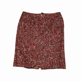 Skirt Designer By Talbots In Brown & Pink, Size: 8p Easy Layer Classic Touch