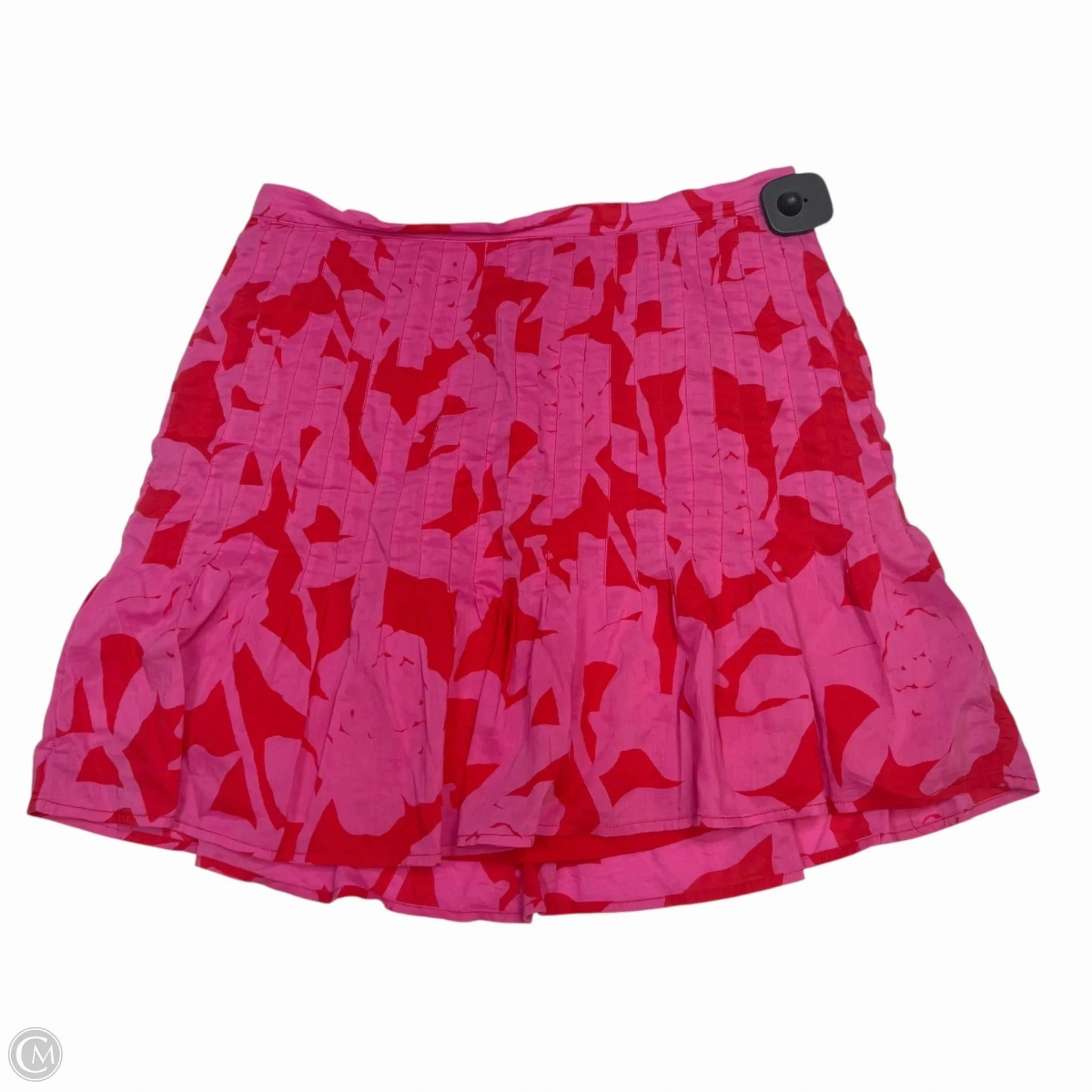 Skirt Designer By Vineyard Vines In Pink & Red, Size: S Twist Front Design Custom made