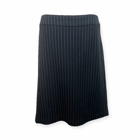 Durable Hem Skirt Luxury Designer By Armani Collezoni In Striped Pattern, Size: 16
