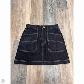 Comfy Style Skirt Mini & Short Designer By SLVRLAKE In Blue Denim, Size: 2/26