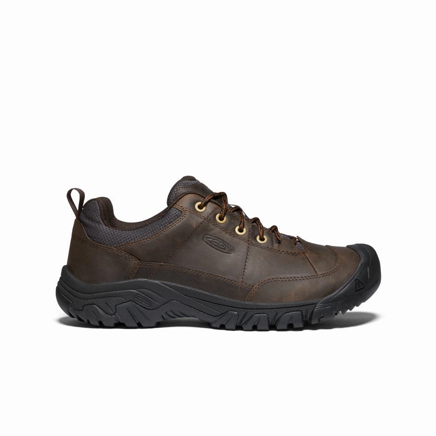 Men's Targhee III Oxford Wide Shoe  |  Dark Earth/Mulch Pack Easy
