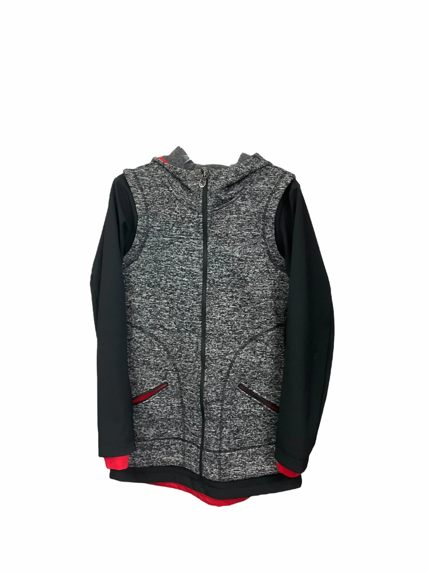 Fit For Daily Jacket Other By Clothes Mentor In Black & Grey, Size: S