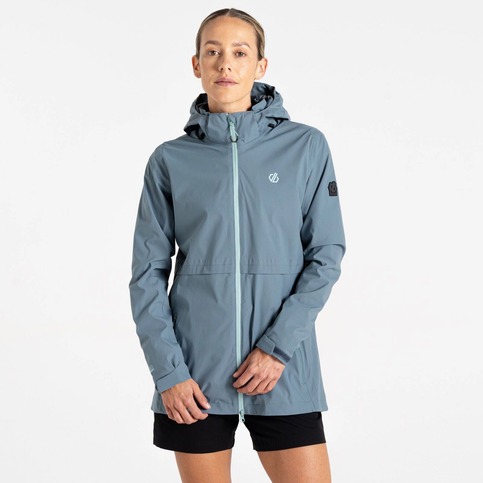 High Visibility Trim Dare 2b Womens Switch Up II Waterproof Jacket