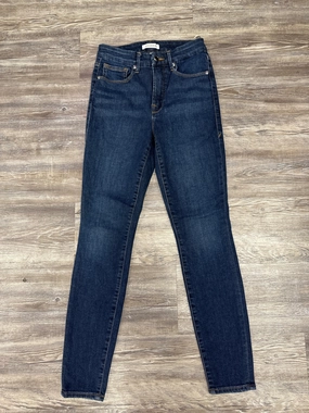 Jeans Designer By Good American In Blue Denim, Size: 4 Clean Base