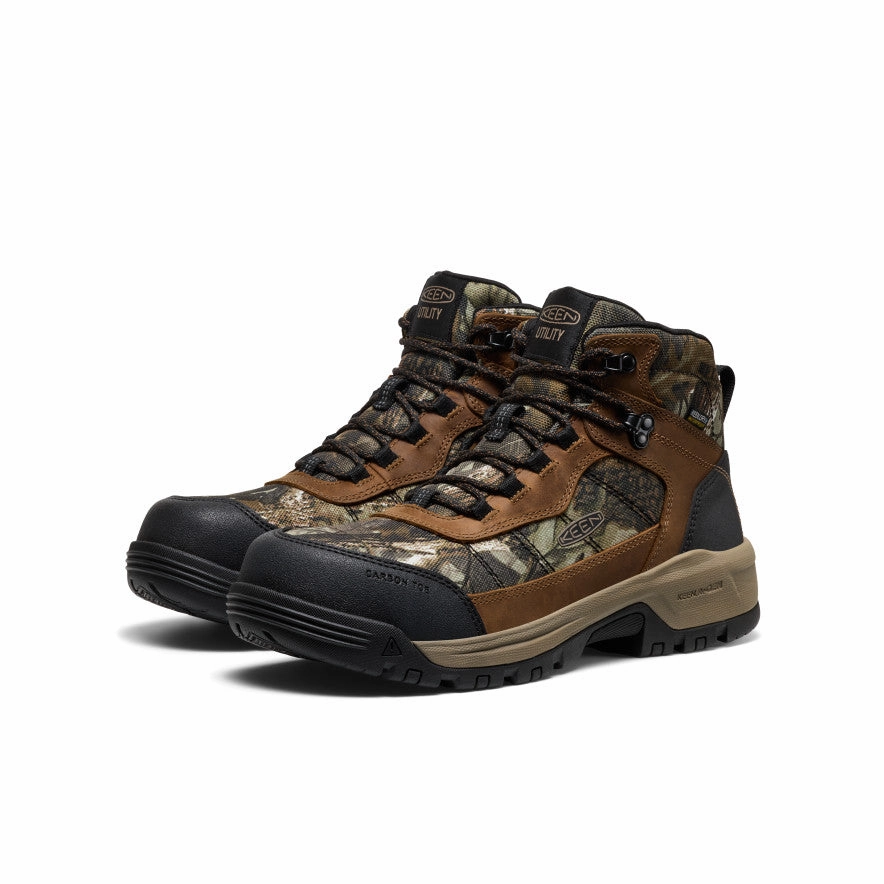 Men's Skokie Waterproof Work Boot (Carbon Toe)  |  Camo/Black High-performance