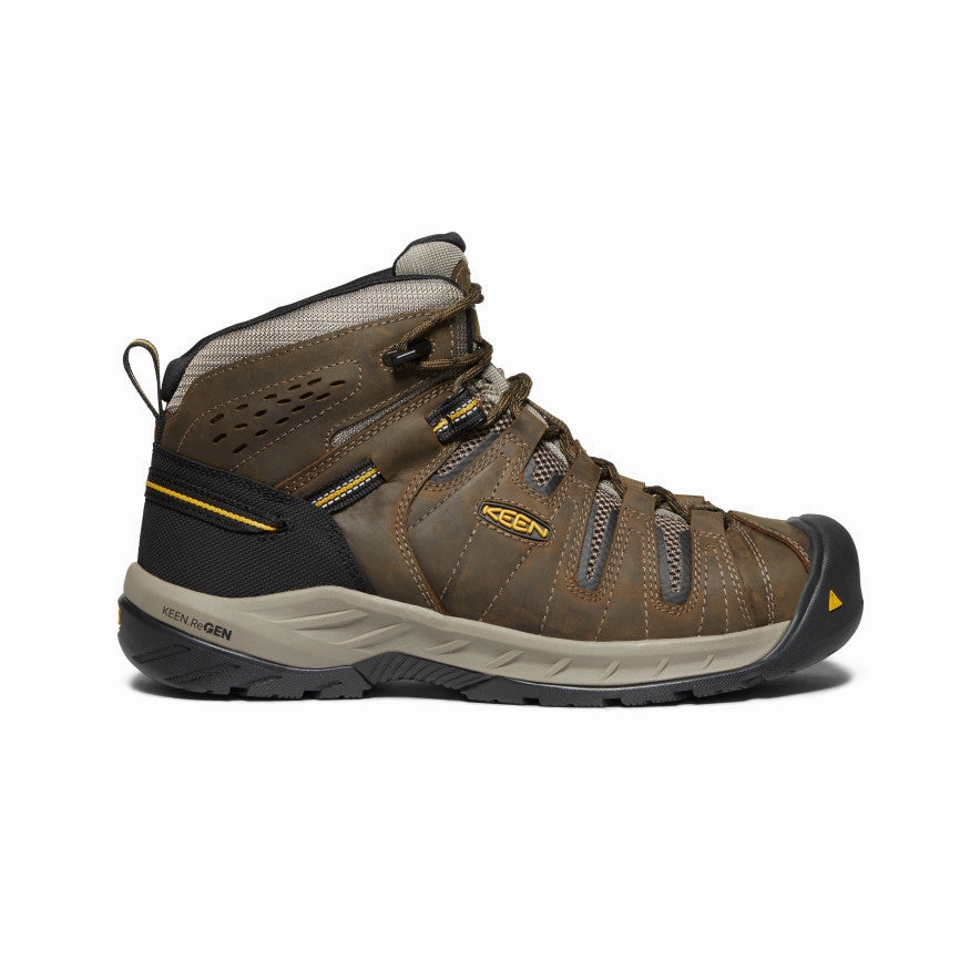 Men's Flint II Boot (Steel Toe)  |  Cascade Brown/Golden Rod Biker Premium Support