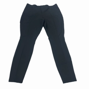 Reinforced Hemline Pants Leggings By J. Jill In Black, Size: Mp