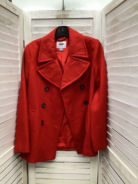 Coat Peacoat By Old Navy In Red, Size: S ReinforcedStressPoints Cold Weather Gear