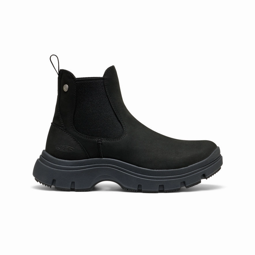 Quiet Sole Minimal Weight Women's Kosa Chelsea Boot  |  Black/Black