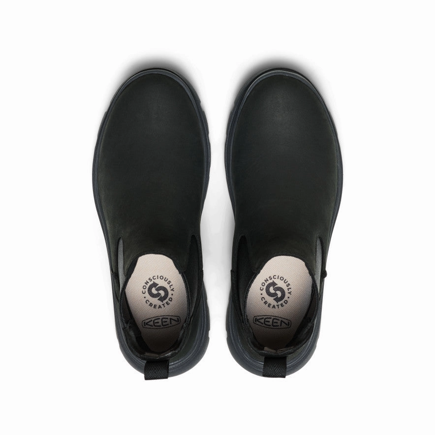 Women's Kosa Chelsea Boot  |  Black/Black Thermoplastic Urethane Outsole All Day Comfort Design