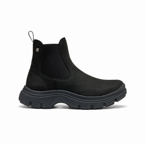 Quiet Sole Minimal Weight Women's Kosa Chelsea Boot  |  Black/Black