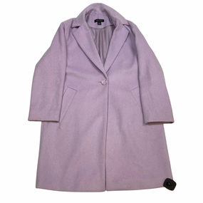 Slip Resistant Grip Coat Wool By Halogen In Purple, Size: S