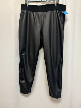 Pants Leggings By Ava & Viv In Black, Size: 1x Lightweight Comfort