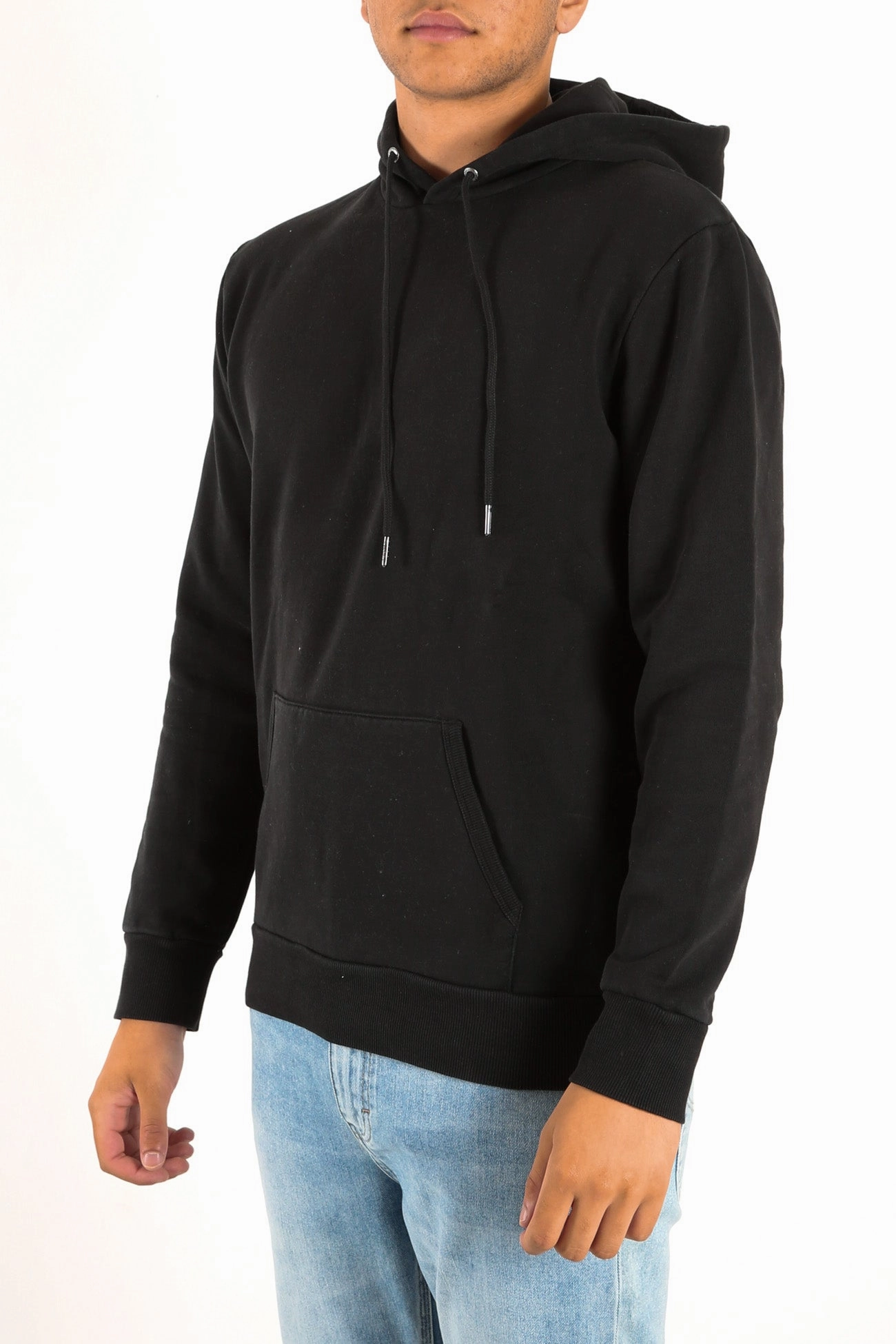 Silent Hoody Washed Black Odor Control Finish SoftshellMaterial