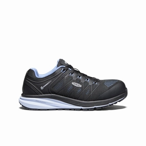 Women's Vista Energy ESD (Carbon Toe)  |  Hydrangea/Black Soft Layers Silver Glow