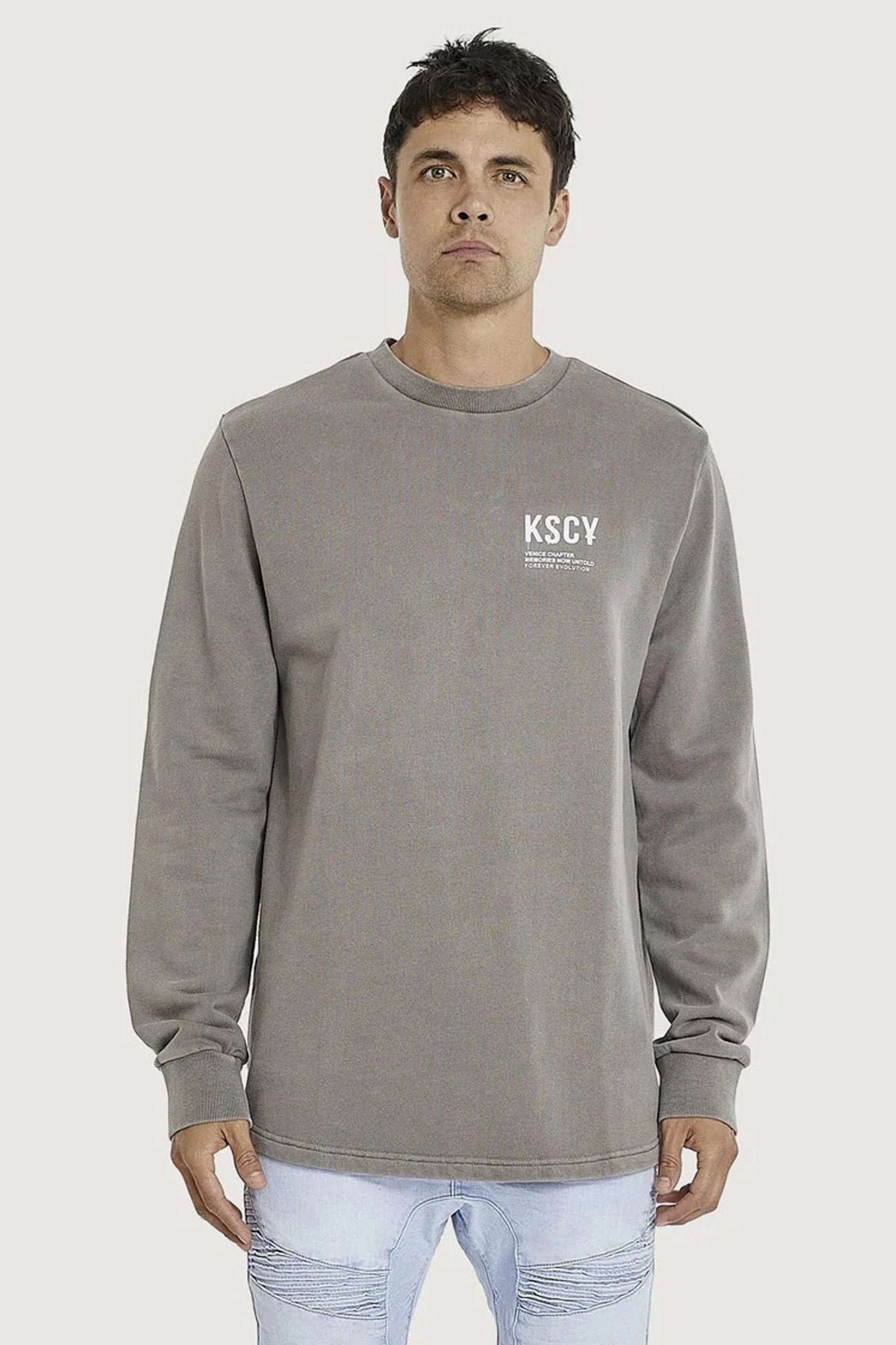 ElasticizedWaistbandSystem Compression Resistant Insulation Theory Sweater Pigment Iron