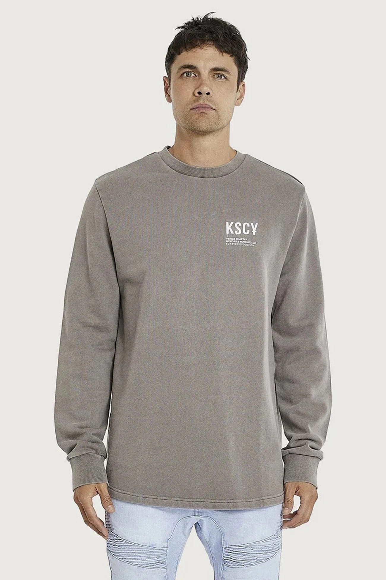 Affordable Fashion Aramid Fiber Blend Theory Sweater Pigment Iron