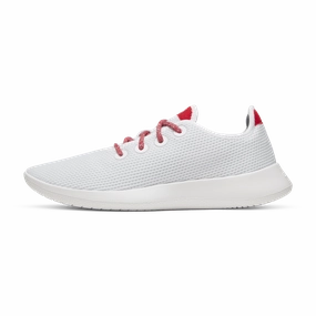 Men's Tree Runner - Blizzard/Bold Red (Blizzard Sole) Foam Midsole