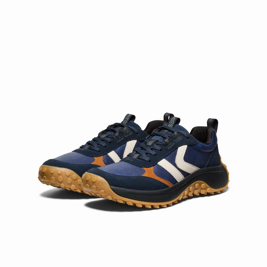 Women's KS86 Leather Sneaker  |  Sky Captain/Birch Heavy Use Dynamic Support System