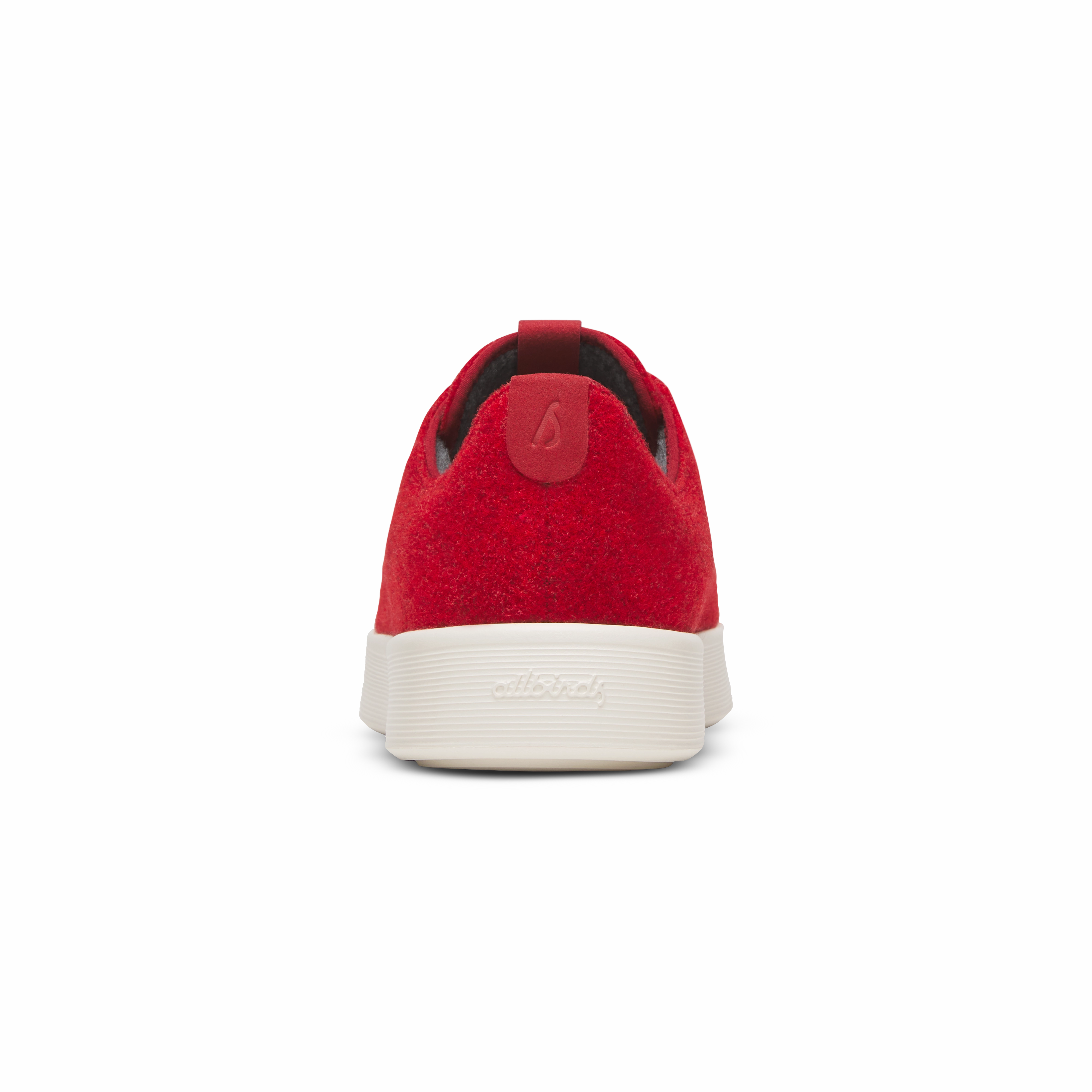 Men's Wool Cruiser - Poppy Red (Natural White Sole) Quick Motion Durable Support