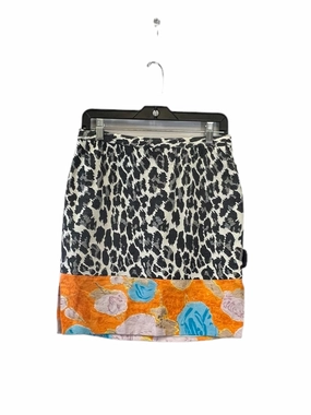 Subtle Detail Tear Resistant Skirt Designer By Tracy Reese In Animal Print, Size: 4