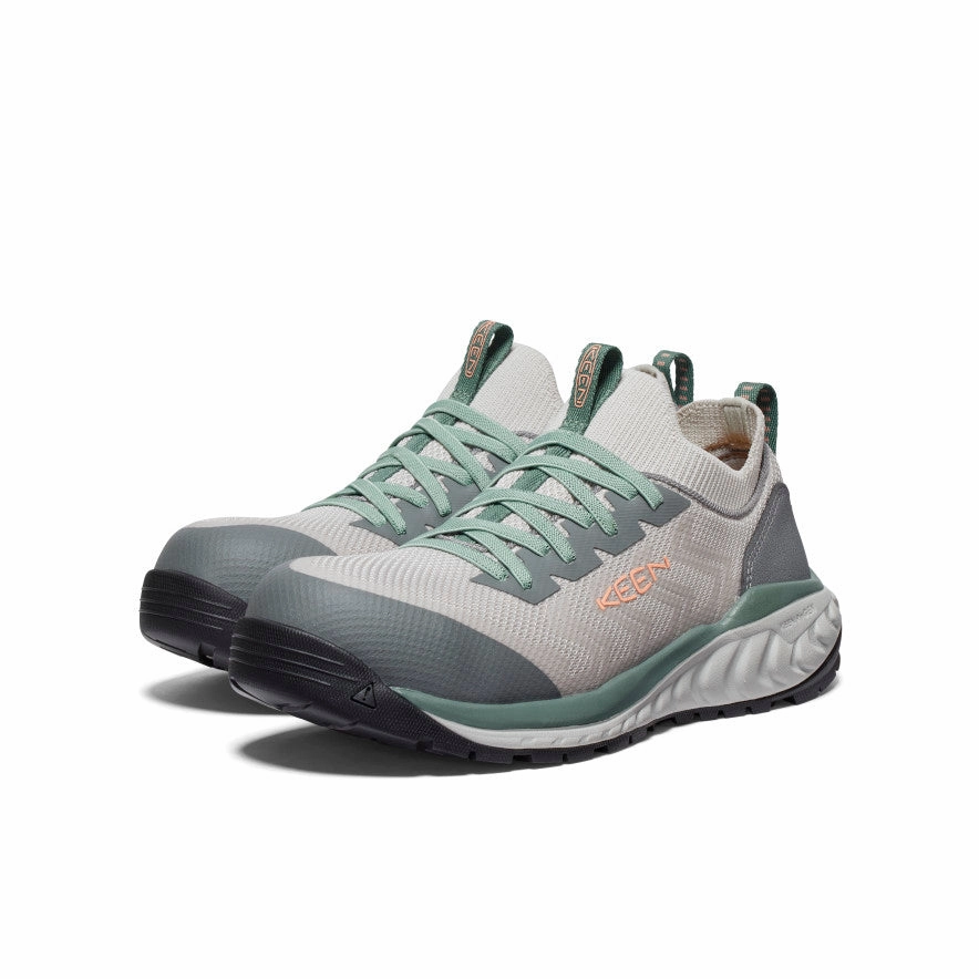 Women's Arvada Shift Work Sneaker (Carbon Toe)  |  Steel Grey/Granite Green Urban Function