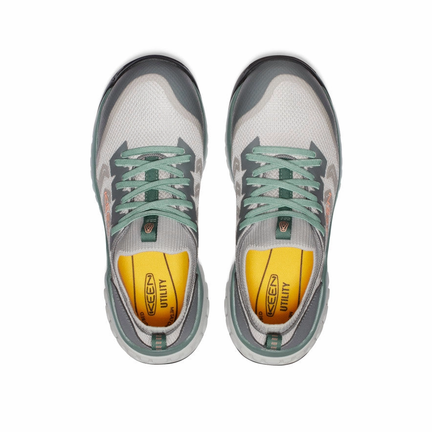 Spring Style Women's Arvada Shift Work Sneaker (Carbon Toe)  |  Steel Grey/Granite Green
