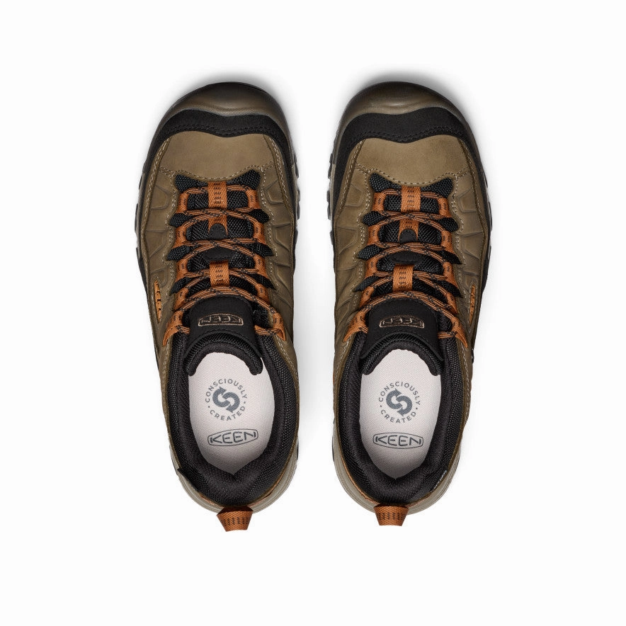 Men's Targhee IV Waterproof Hiking Shoe  |  Sea Turtle/Roasted Pecan Natural Support
