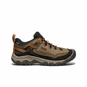 Men's Targhee IV Waterproof Hiking Shoe  |  Sea Turtle/Roasted Pecan Guard Step Fall Outfit