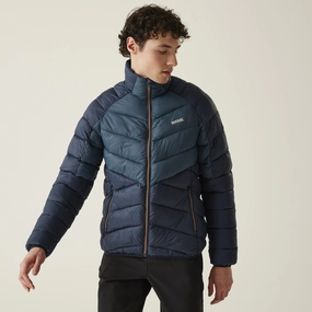 Regatta Mens Dalent Hooded Lightweight Padded Jacket Flat Lock Stitching